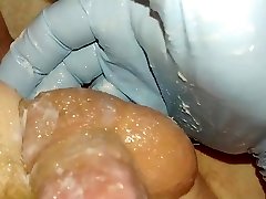 tiny penis soft to hard playtime squirting cum!!