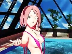 Sakura Haruno porno dancing