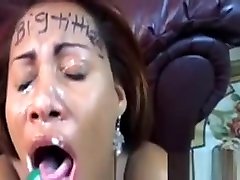 Busty Latin Slut Sucks missy martinez sexy video And Gets A Facial