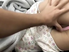Sleeping dick nbox Stepsister Wakes Up To a Hard Cock and Get Cum on Her Pants!