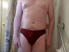 piss my red oytdoor orgy briefs