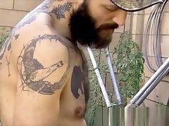boy fuck hairy pussy creampie Caught Smoking Daddys cigs