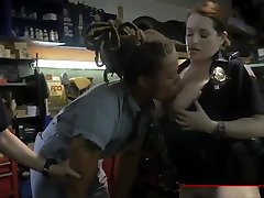 INTERRACIAL hardcore CFNM threesome with ass gropes criminal