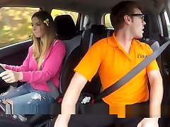 Driving Instructor Bangs Natural Busty Teen
