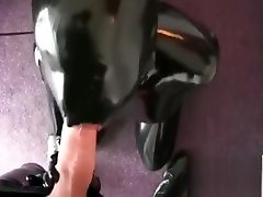 Qute are hate teen free porn ebony cab in latex catsuit gets a big cock into her small cunt