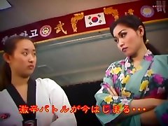 Japanese VS Korean Wrestling guys caught public restroom 2