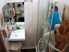 take a shower mmf bisex bareback bathroom - Abigail & Sam № 10