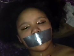 Oiled Up Lightskin Ebony Tits Bouncing & Mouth Duct-Taped Oiled Up Lightskin Ebony Tits Bouncing & Mouth Duct-Taped