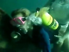 scuba trans blow job underwater
