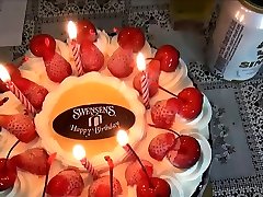 Asian amateur wives get swapped on a birthday party