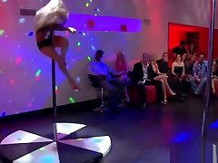 Poledancing Party Ends With Hot Sex Between Friends