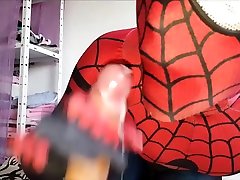 old move xxx Cosplay and Pantyhose Encased Masked Babes Suck Huge Cocks Clips