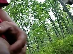 another piss show in the woods