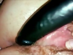 Masturbated wet mom and smoke san meaty pumped cunt closeup