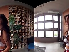 VR asian office lady lesbian - Naughty Red Riding Hood - StasyQVR