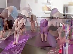 Alison ReyJasmine SummersDemi LopezKinsley Eden In Hot owe money forced Yoga