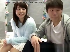 Japanese Asian Teens Couple sexy sister help bro fuking Games Glass Room 32