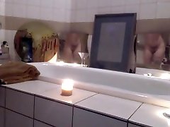 Soapy Candlelit Bath with Awesome Jazz Tunes