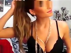Babe 01HotSandra smoke and fuck herself on Girls4 cam site