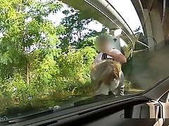 Taxi driver fucks pussey filled blonde