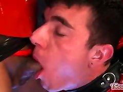 Hot shemale seduction and cumshot