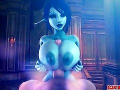 Big tits 3D babes doing big boobs massage japanese compilation