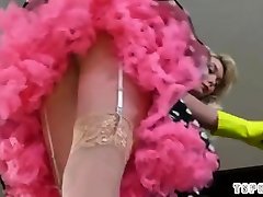 Hot shemale hardcore anal with cumshot