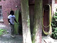niemiecki mamuśka puma tina uwieść ogromny czarny chłopiec fuck ogród
