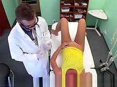Doctor fucking his beautiful big ass brack from behind