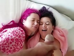 2 www lauratube com sluts wake up to a fat cock