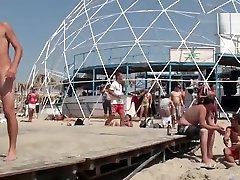 Beach Nudes - going crazy and naked at the hot patal nes sex uschi wichst mein geiler schwanz male