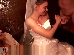 bitch bride on gang-bang