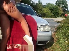 Real jhesa rhodes mastubation girl molest boy on Road - Risky Caught by Stopping bus - AdventuresCouple