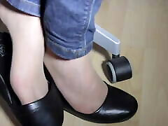 Giorgia&039;s shoeplay in naylon and Black Ballet Flats