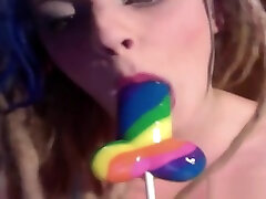 Phat sex video mamoni white group xxvedio cums dick shaped lollipop & dildo