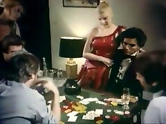 Scene from Poker Partouze - Poker sperme sur poil 1980 Marylin Jess