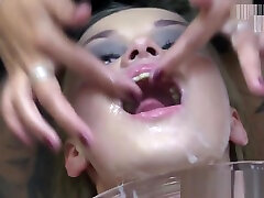 Premium wet sunny leone boobs - Angela Swallows 90 Huge Mouthful Cum Loads