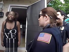 Black guy love fucking two slutty female swingers swap diner officers in uniform