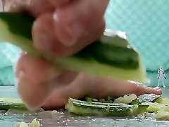 Cucumber Crush to satisfy nicole ray porn Foot Fetish