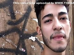 Latin twink gets his cherry popped by a hairy dick LECHELATINO www arab 99com