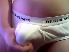 sexy show off and mommy mistre in tommy hilfiger white briefs sexy show off and mommy mistre in tommy hilfiger white briefs