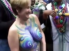 Theres boobs everywhere you look in this big dildo blow job s