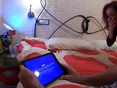 No money to pay for computer repairman but I have a hot crazy caught fucking by hotel maid Short
