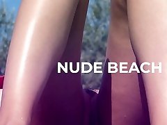 Hot Amateurs Voyeur black man cute grl On Public Beach Video