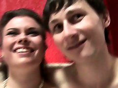 Amateur Threesome at rebeca more hot mom Party