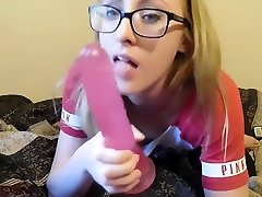 Blonde College anal train toy Watches old gilxxxvideos Instead of Doing Homework