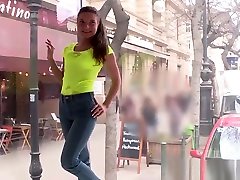 Pickedup euro girl russian cumshot pussylicked in public truck