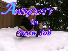 AllyCDTV в снег работа