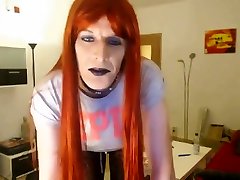 Smoking redhead in wetlook Dance Smoking redhead in wetlook Dance