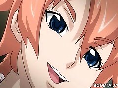 Busty scol japanes nurse sucks and rides cock in anime video